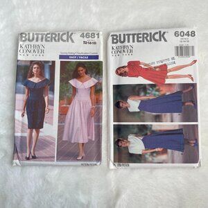 2 Butterick Kathryn Conover New York Sewing Patterns